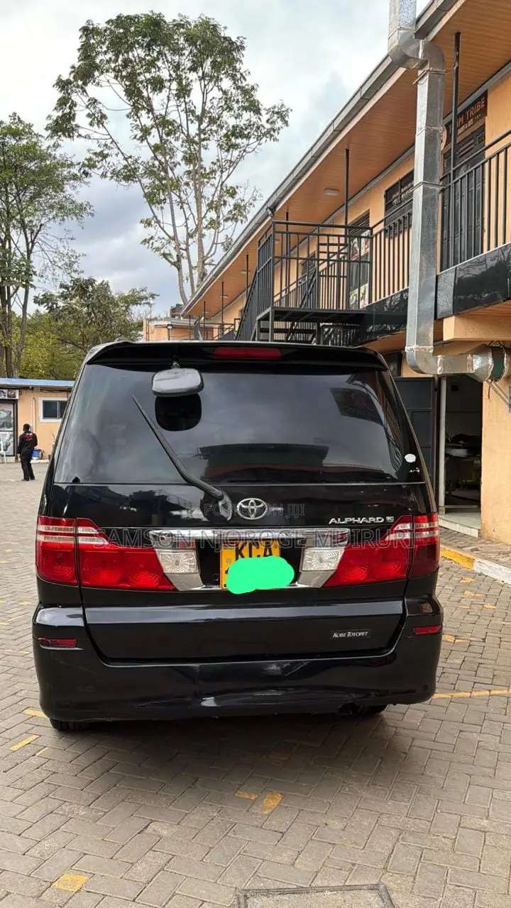 Toyota Alphard 2007 Black