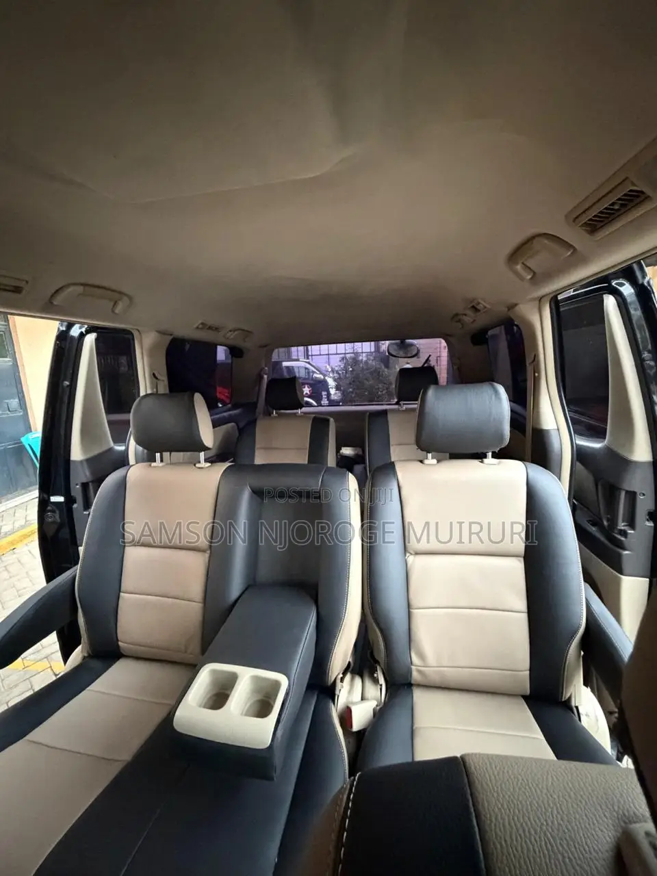 Toyota Alphard 2007 Black