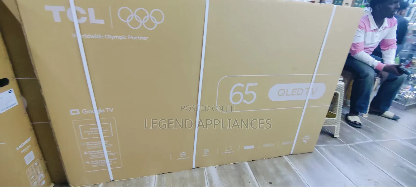 TCL 65" Inch Google Android TV UHD QLED 2026 MODEL