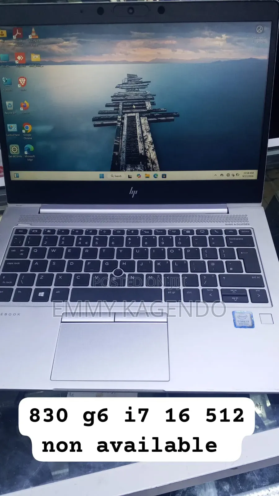 Laptop HP EliteBook 840 G6 8GB Intel Core i7 SSD 256GB