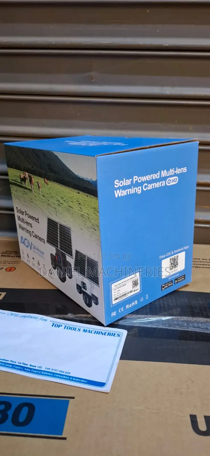 Solar Smart Camera HD Triple Lens