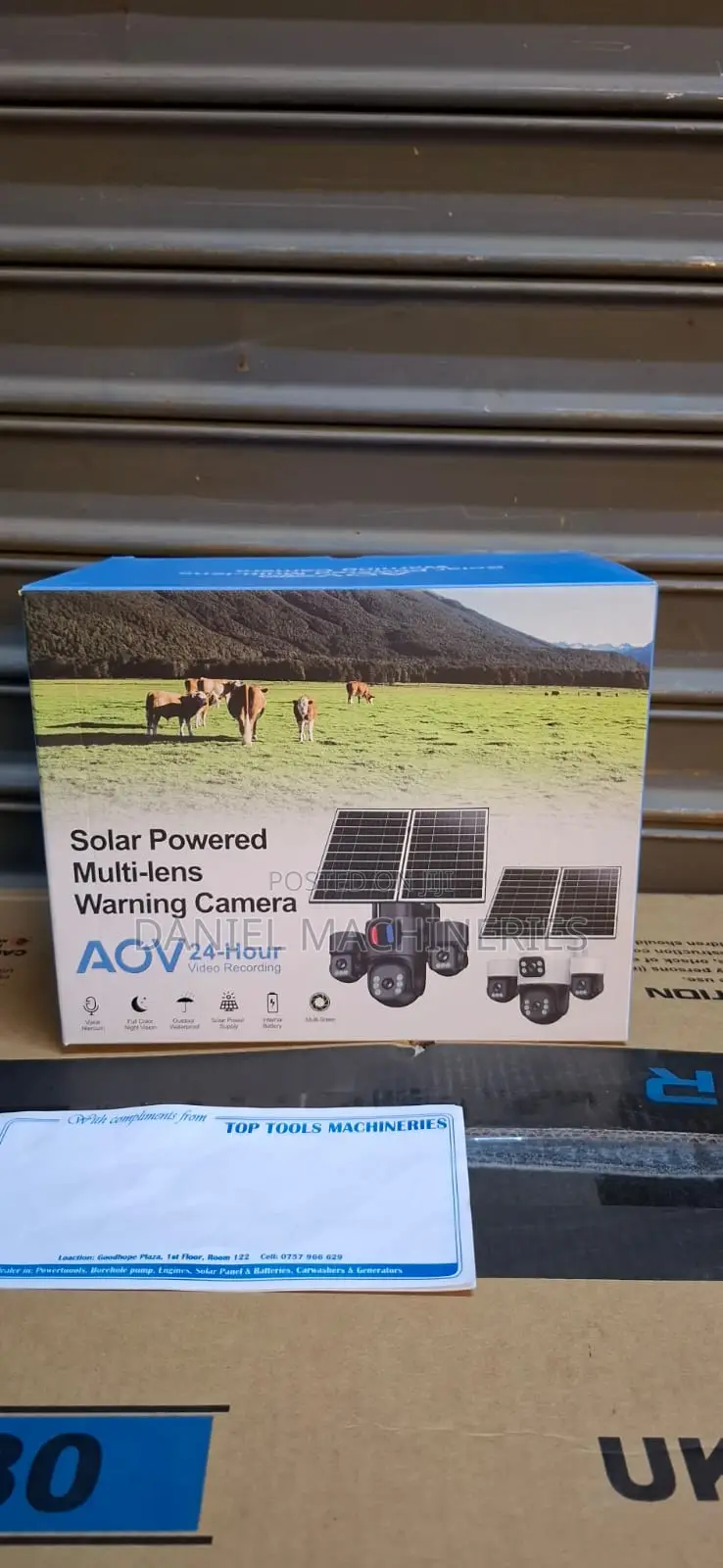 Solar Smart Camera HD Triple Lens