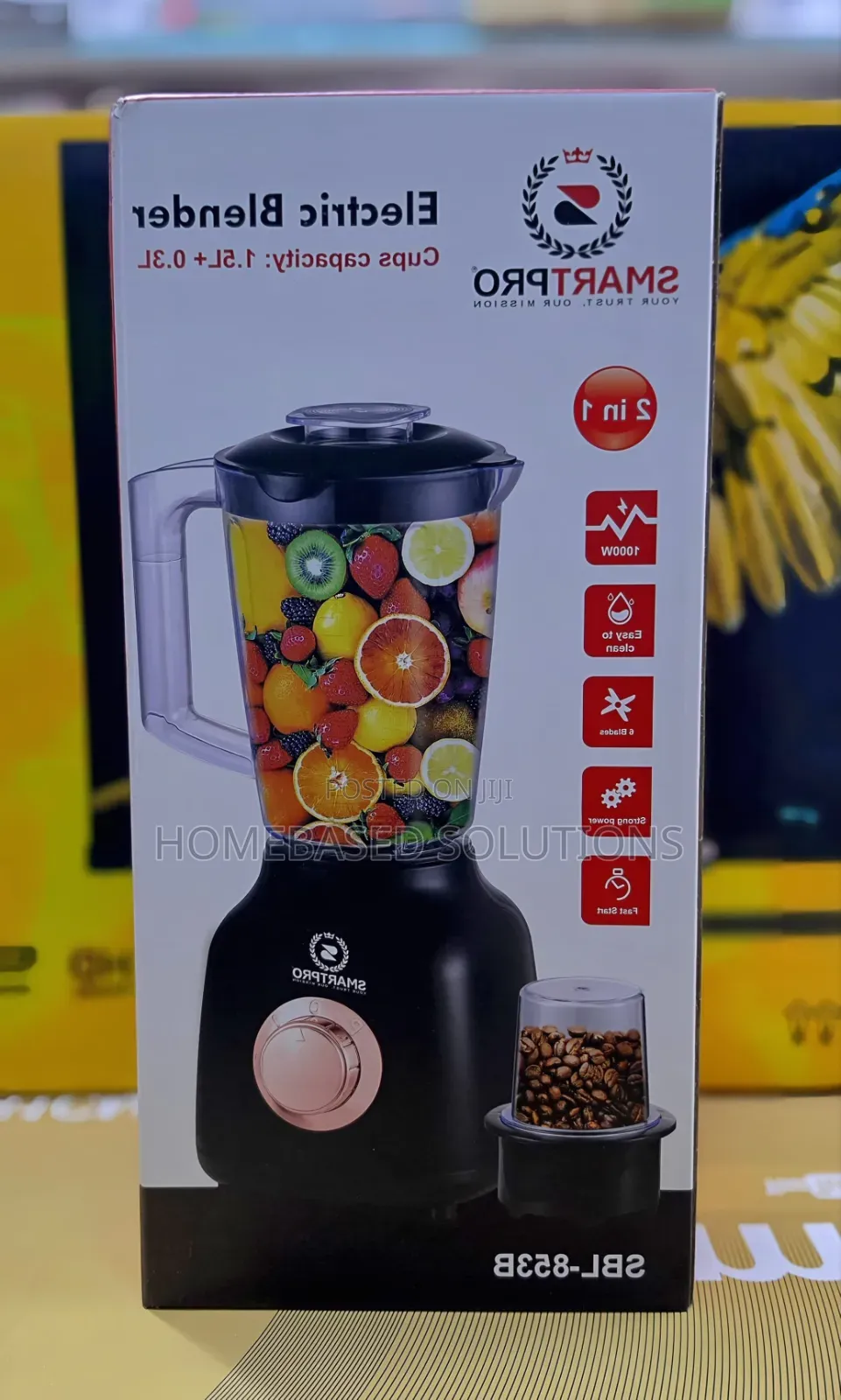 SmartPro 2 in 1 Electric Blender -1.5l