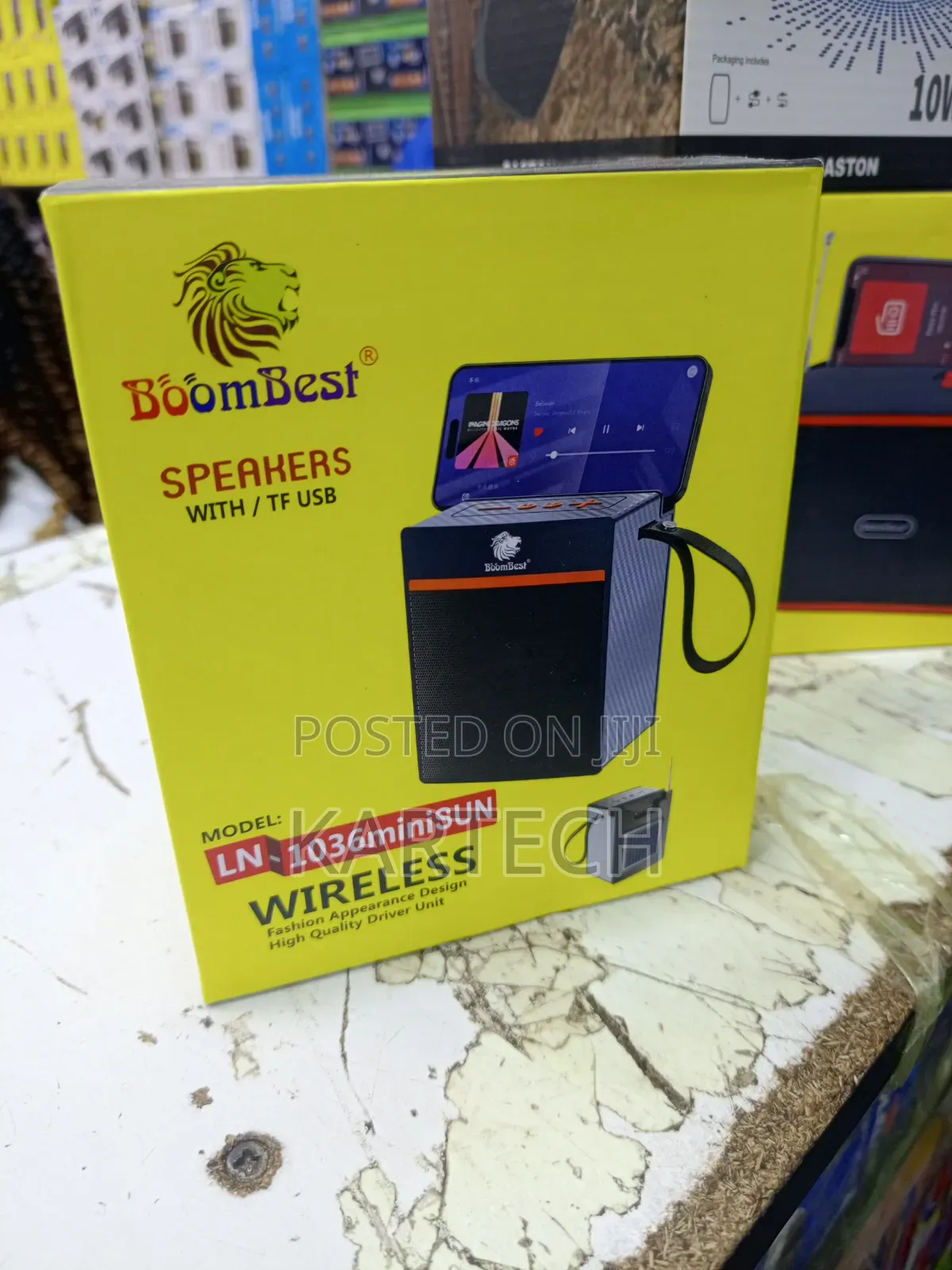 BoomBest LN-1036miniSUN Wireless Bluetooth Speaker