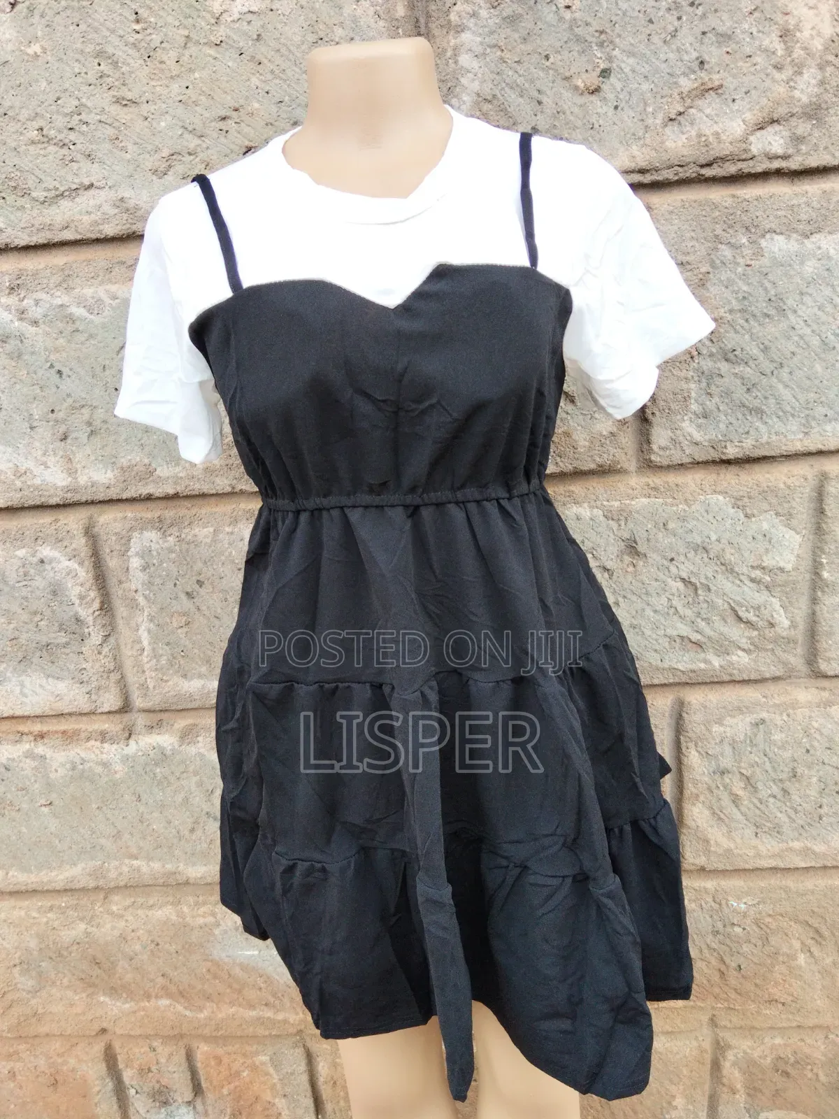 New Ladies Flayered Dress, Free Size