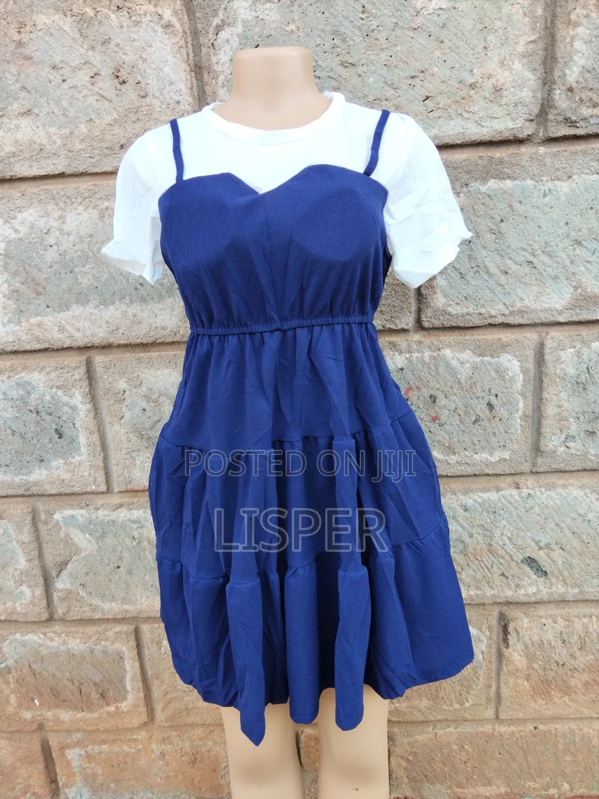 New Ladies Flayered Dress, Free Size