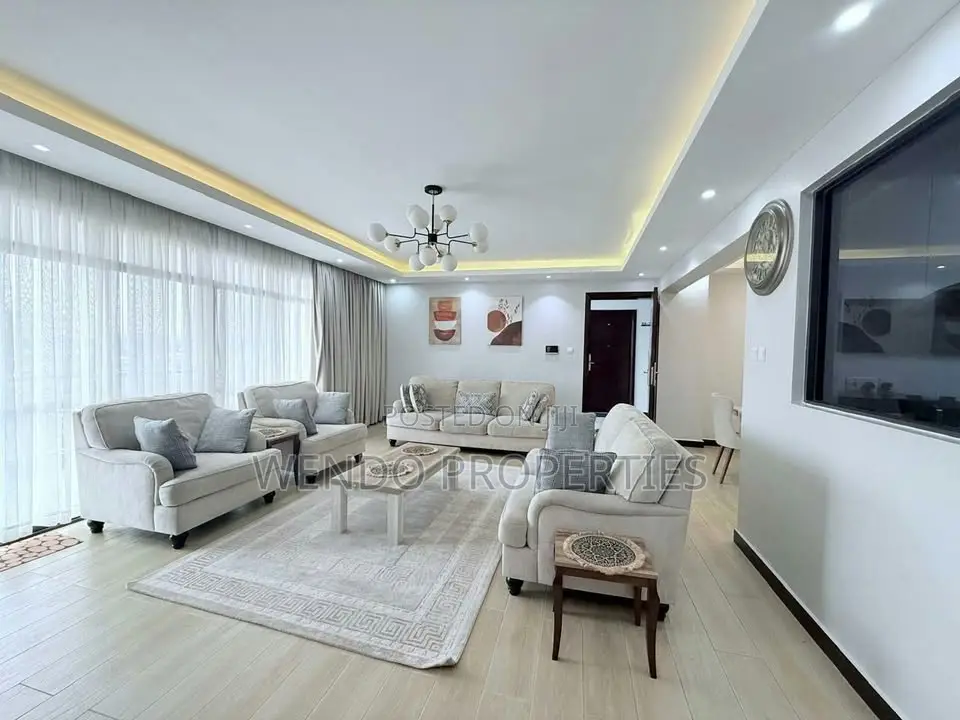 Furnished 4bdrm Apartment in Kileleshwa for rent
