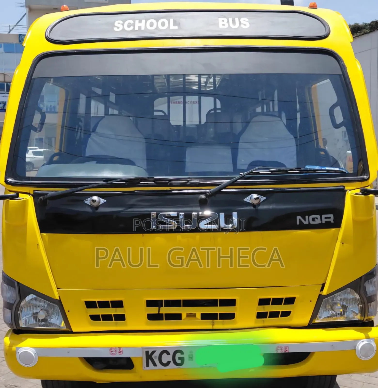 Isuzu NQR 2015 Yellow