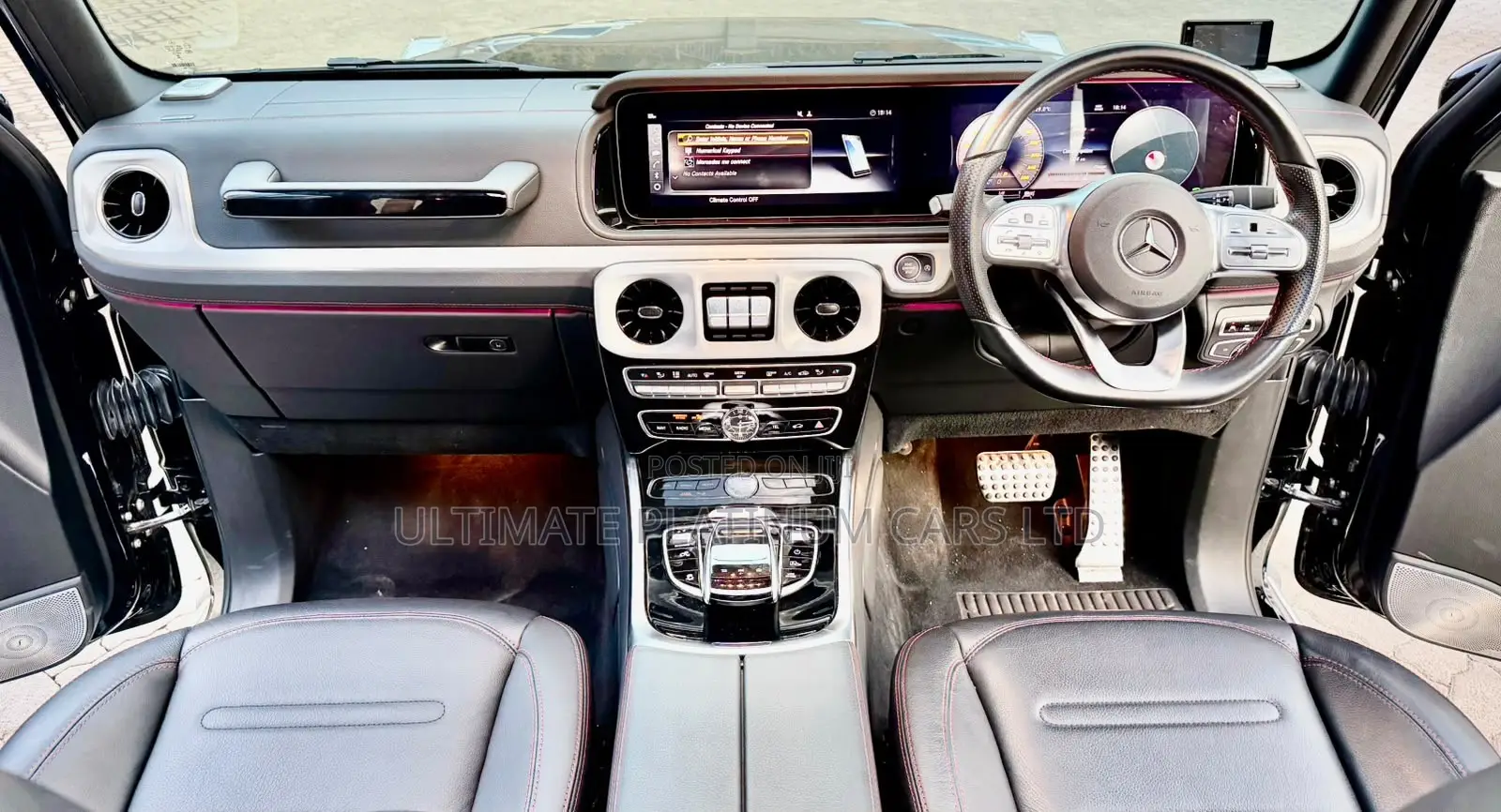 Mercedes-Benz G-Class G 350 d 2019 Black