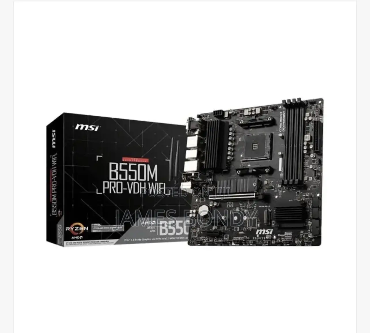 MSI B550m Pro VDH Wifi Motherboard