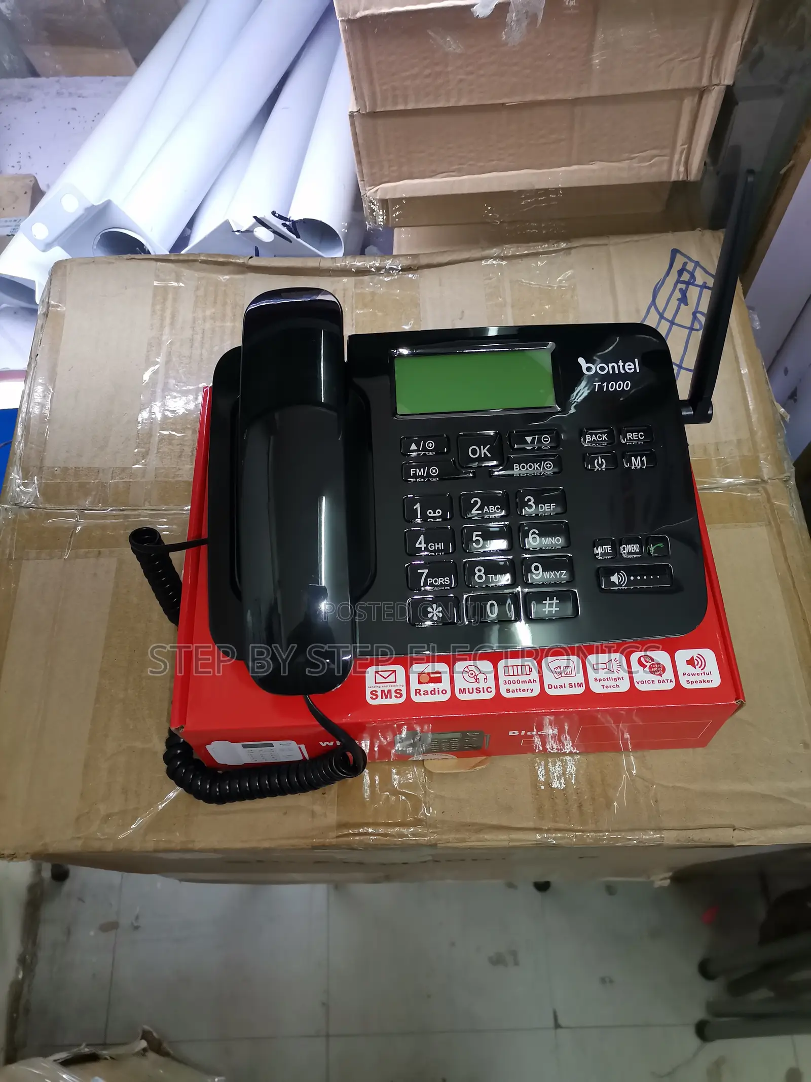 Bontel T1000 Dual Sim Office Reception GSM Desktop Phone