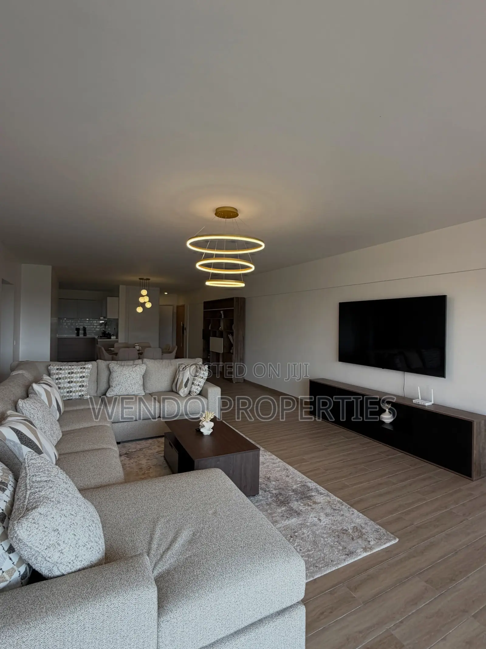 Furnished 3bdrm Apartment in Kileleshwa for rent