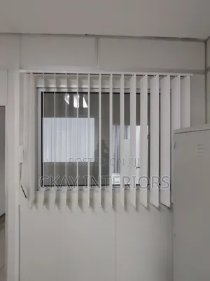 Enjoy Flexible Light Control Throughout With White Vertical Blinds