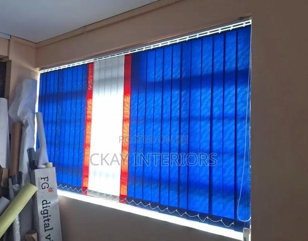 Clean Look. Better Privacy. Beautiful Finish Vertical Blinds - thumbnail 2