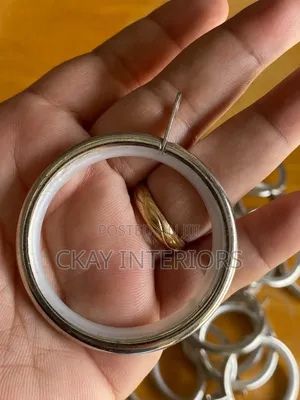Perfect Fit, Smooth Movement, Elegant Finish Curtain Rings