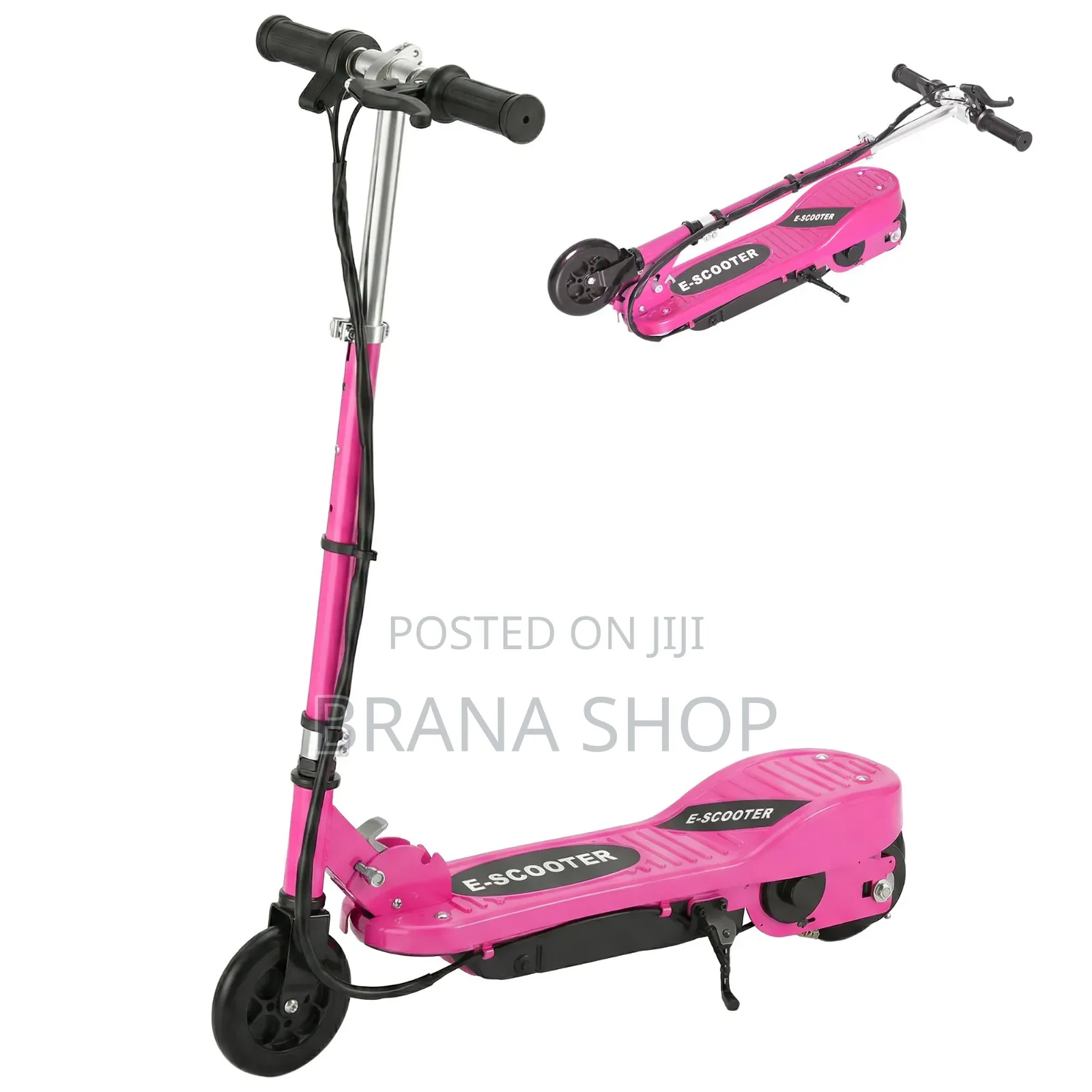 **Modern Pink Kids Foldable Electric Scooter – Fun Outdoor Ride **