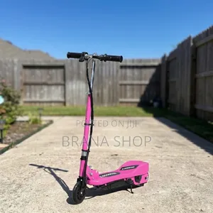 **Unique Pink Foldable Kids Electric Scooter – Stylish Ride **