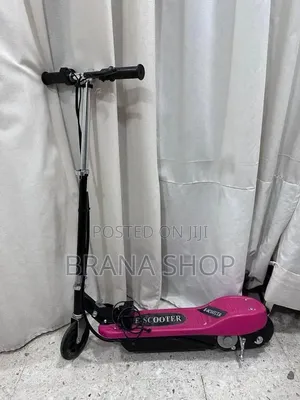 **Bright Pink Foldable Electric Scooter – Kids Outdoor Fun **