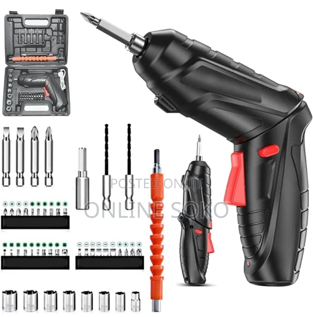 Multipurpose 47-in-1 Rechargeable Mini Power Electric Screwdriver Set