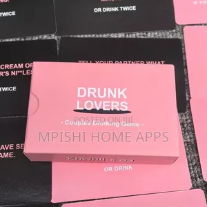 Drunk Lovers Couples Drinking Game Cards