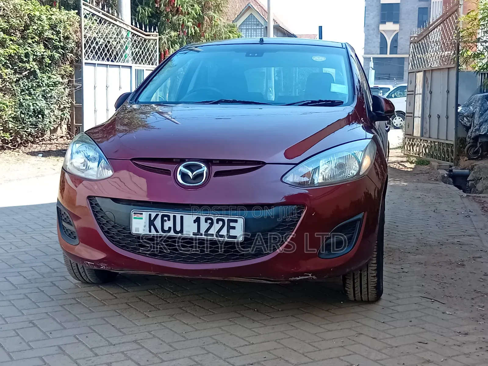 Mazda Demio 2012 Maroon
