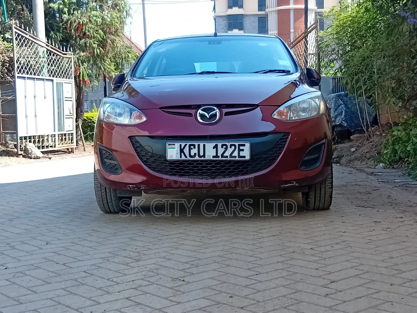 Mazda Demio 2012 Maroon