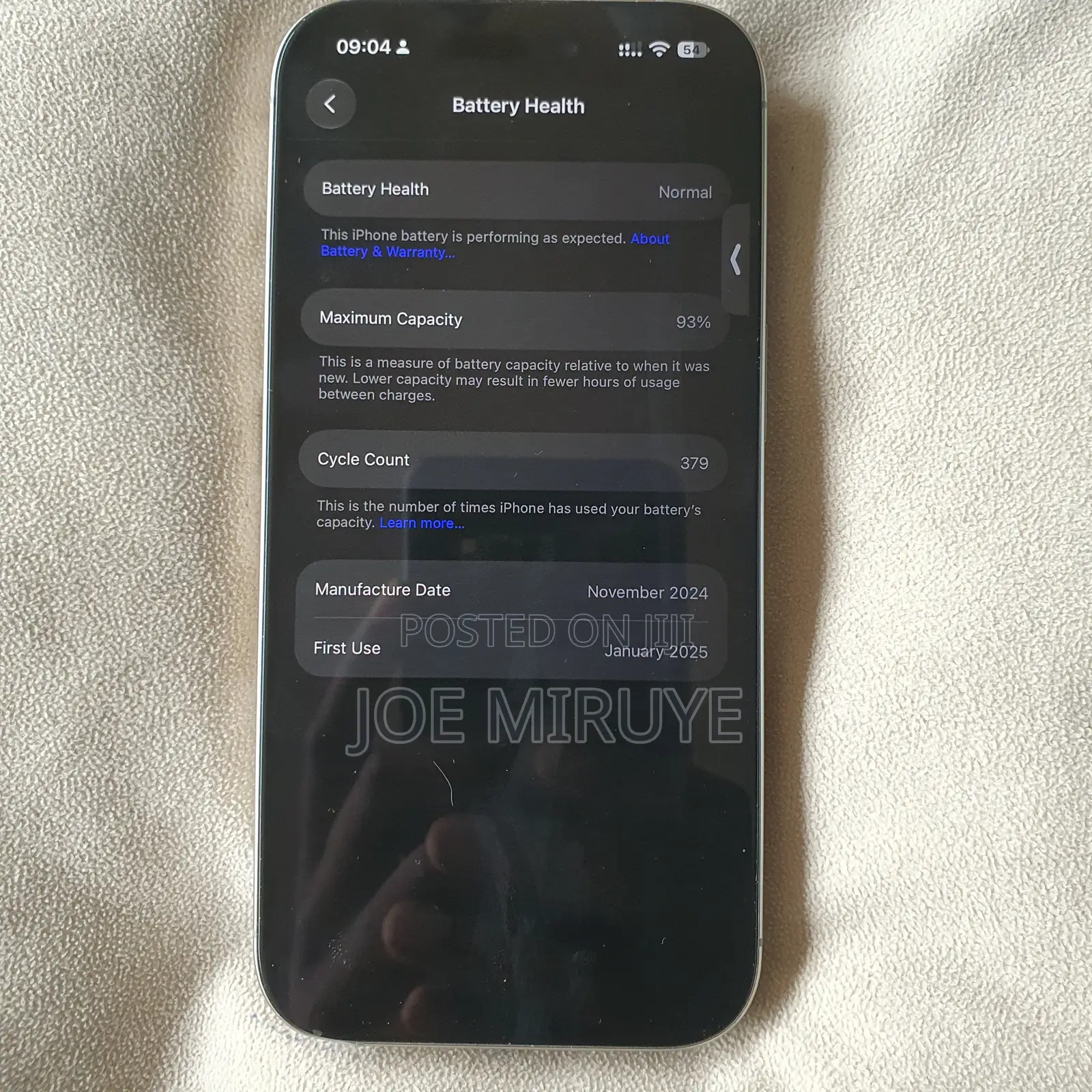 Apple iPhone 16 Pro 256 GB Silver