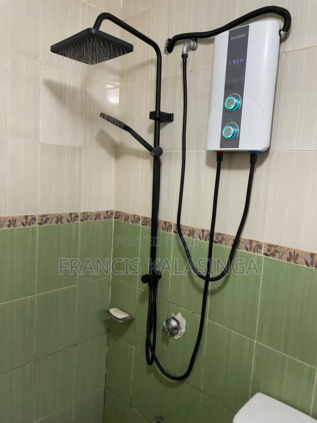 Modern Shower Installation