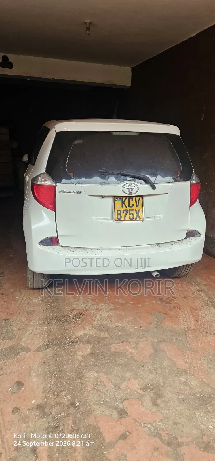 Toyota Ractis 1.5 AWD 2012 White