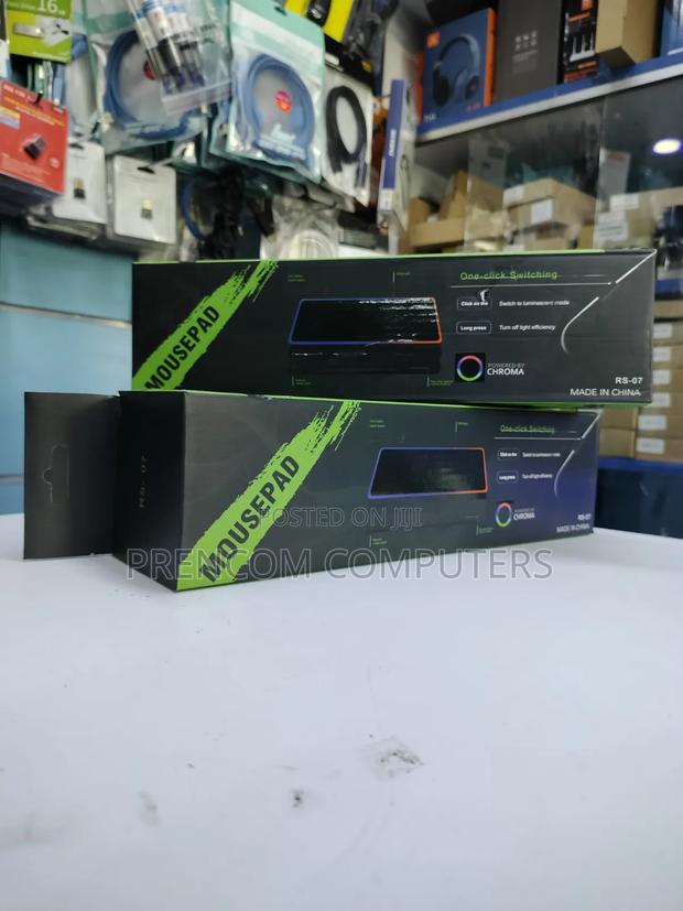 Medium Sized Mouse Pad With RGB Lights - main view
