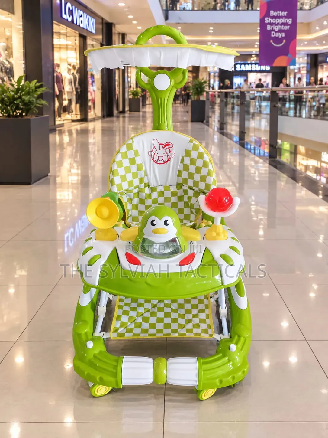 Original Legit Baby Walker With Canopy