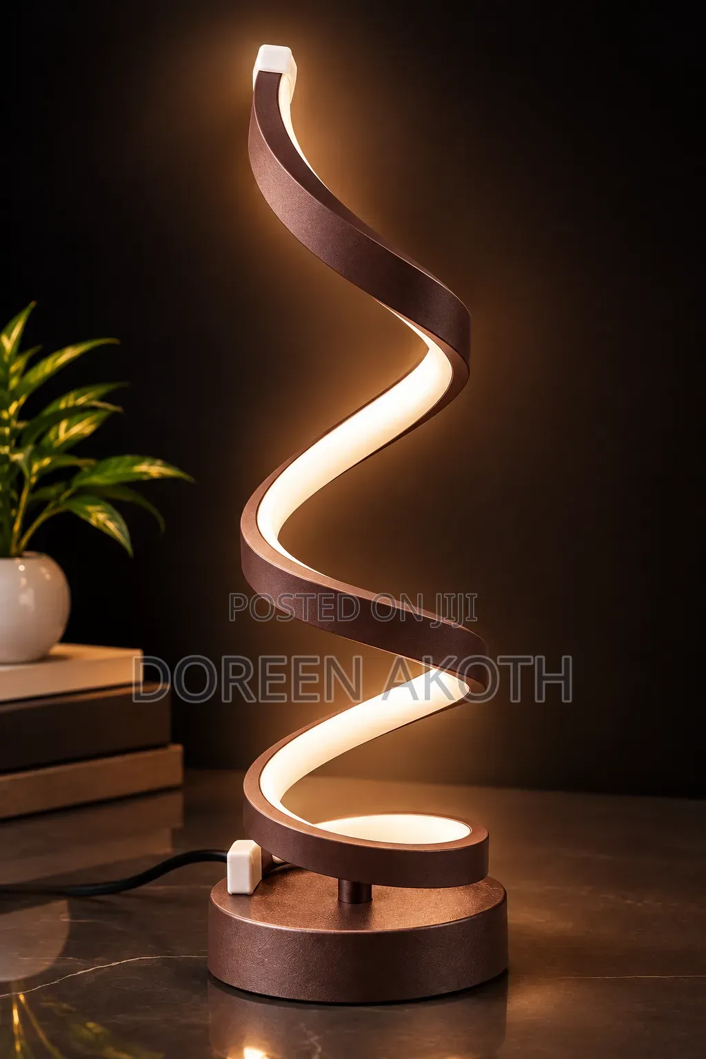 LED Spiral Lamps`