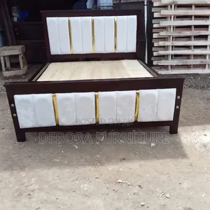The 5*6 Majestic Mahogany Velvet Bed