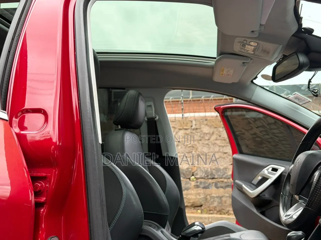 Peugeot 2008 2018 Red