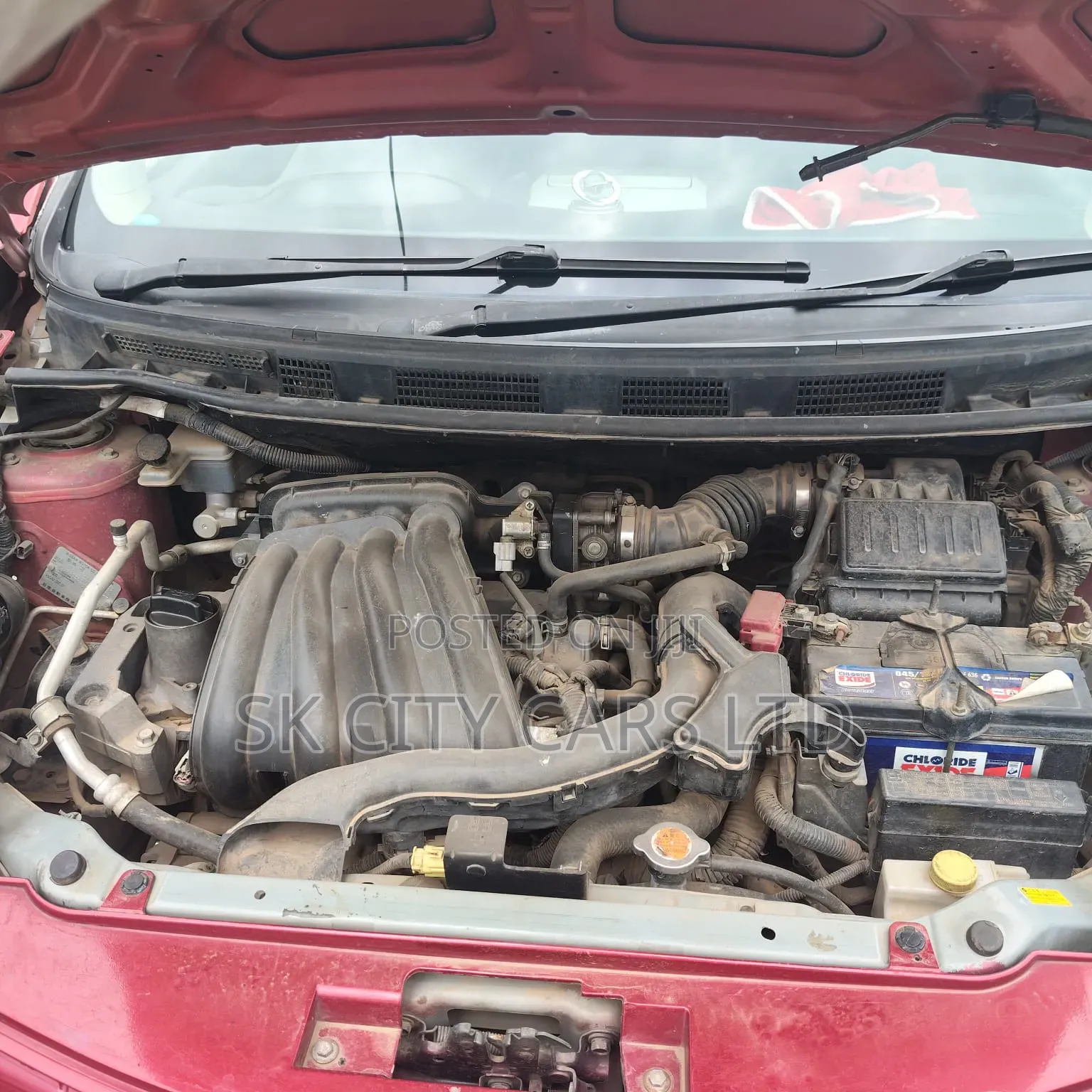 Nissan Note 2010 Red