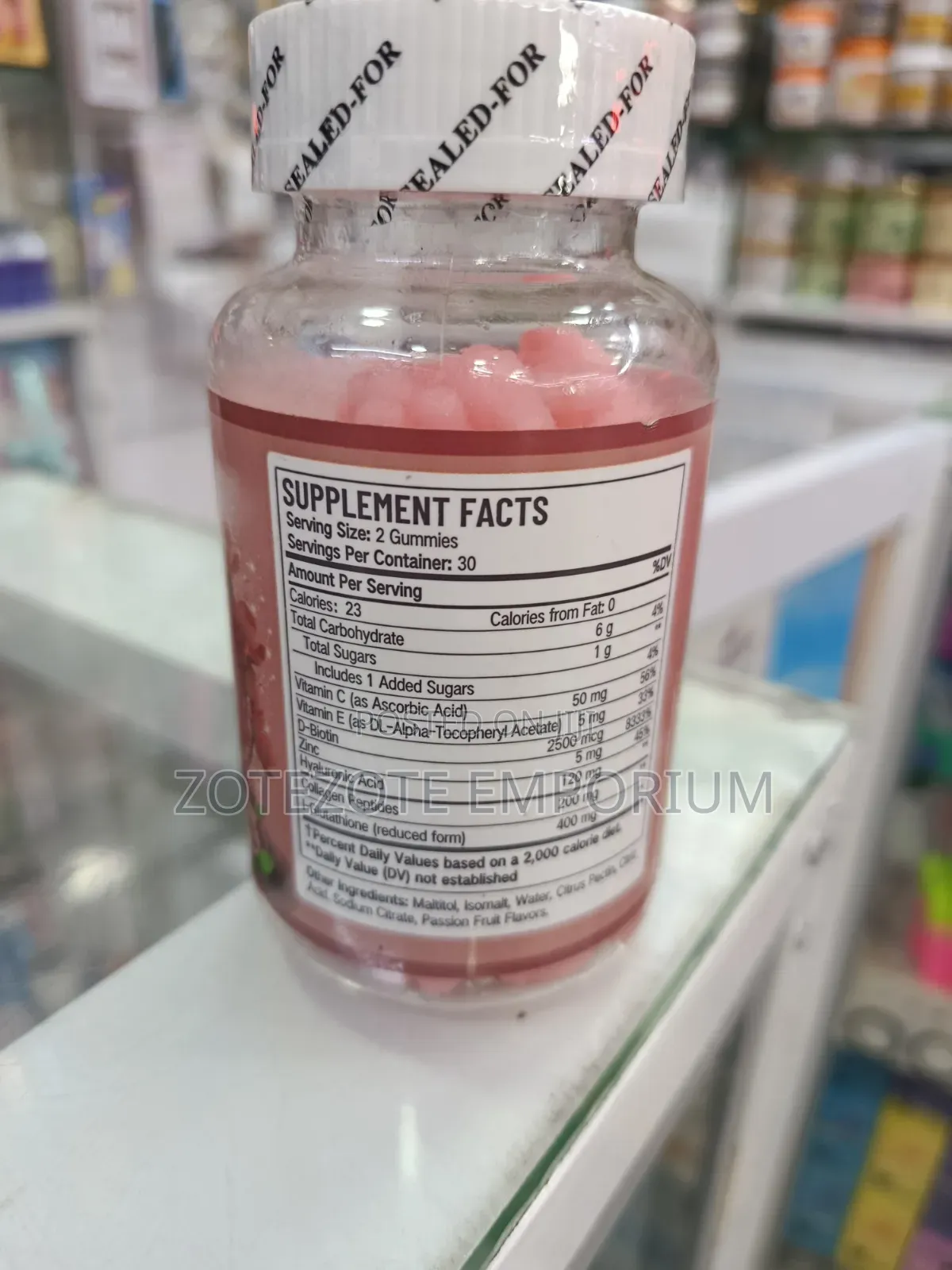 Skin Whitening Gummies