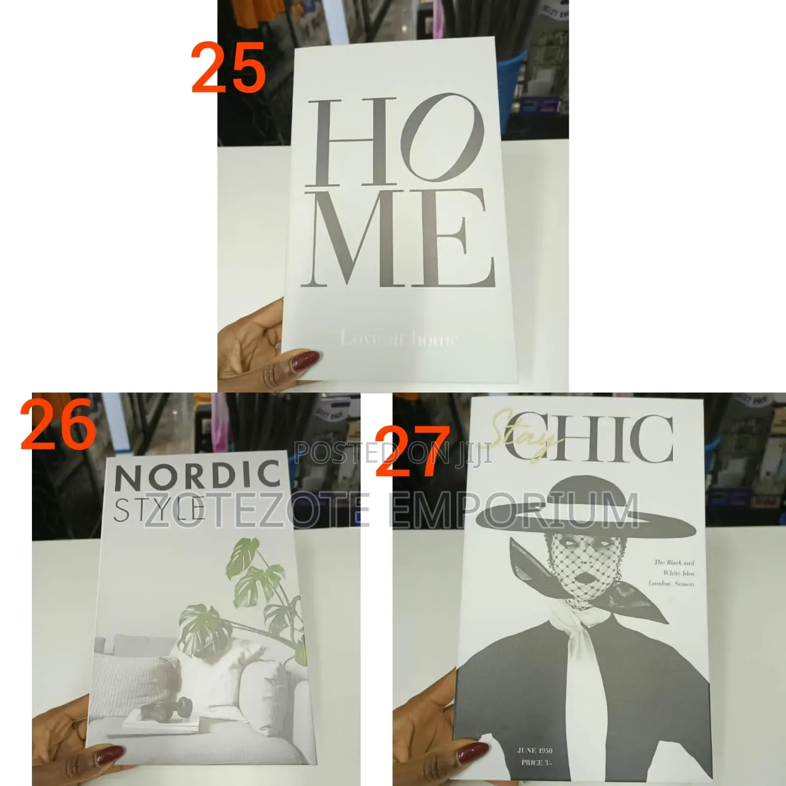 Decor Dummy Books