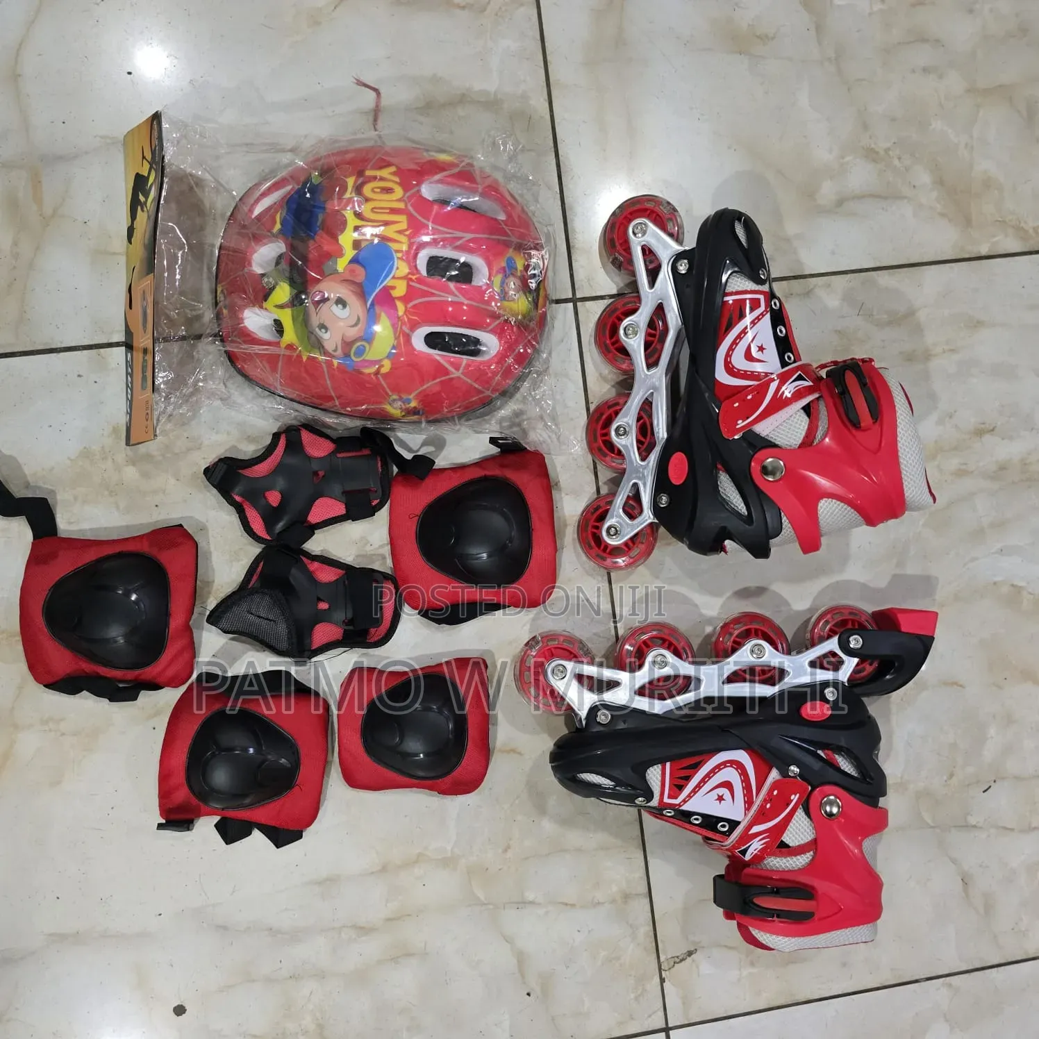4 Wheel Roller Skate Full Set