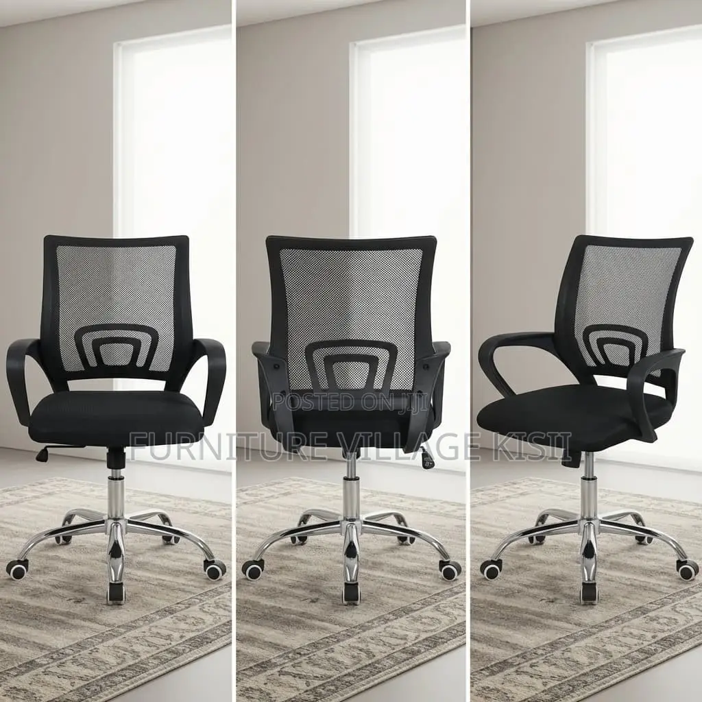 Office Chair Mid Back Mesh Clerical Chair