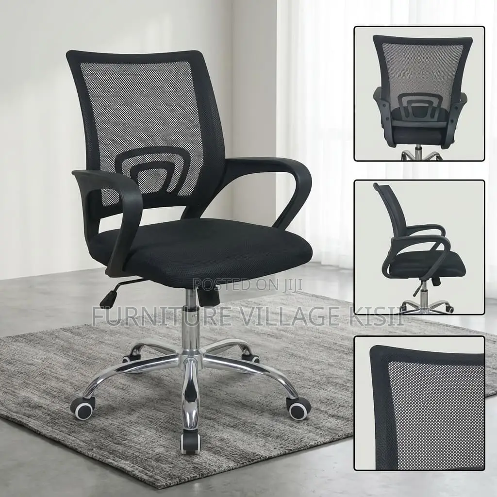 Office Chair Mid Back Mesh Clerical Chair