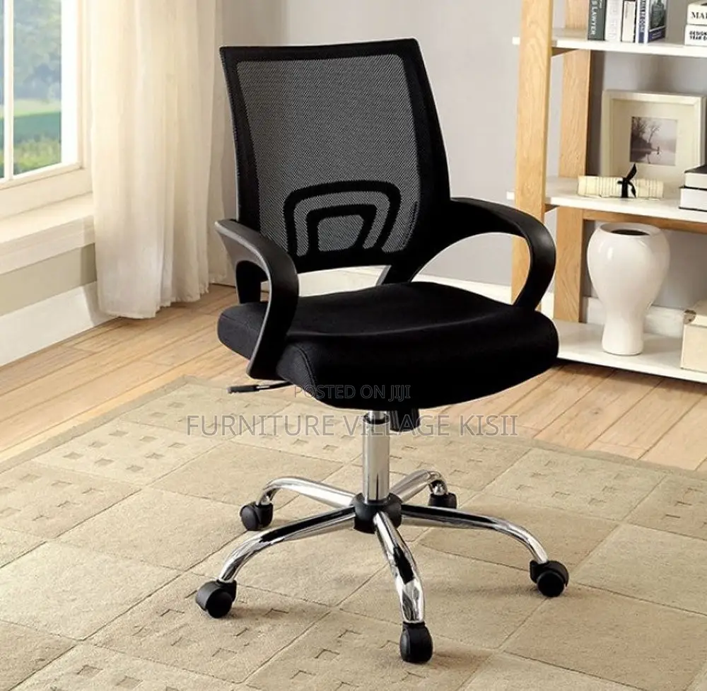 Office Chair Mid Back Mesh Clerical Chair