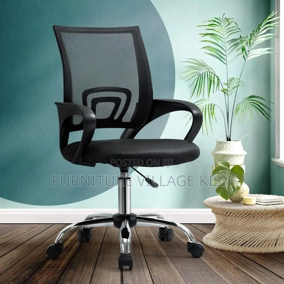 Office Chair Mid Back Mesh Clerical Chair