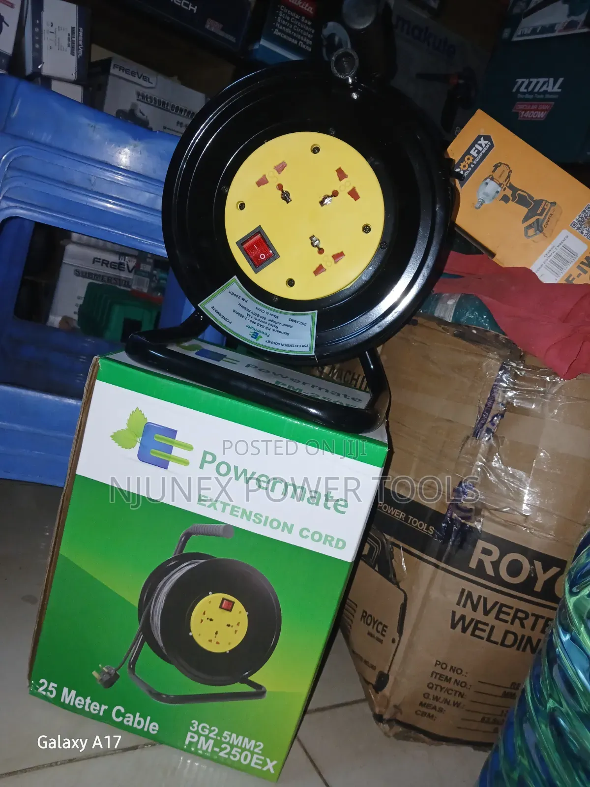 Powermate 25M Extension Cord Reel (Model PM-250EX)