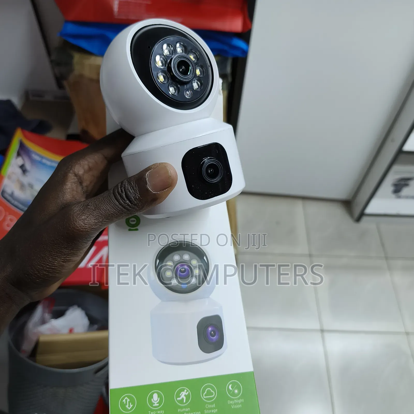 Dual Camera Baby Monitor With Mobile Phone Viewing Support