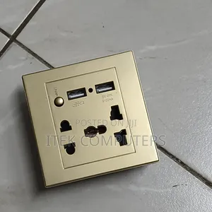 Compact Socket Hidden CCTV for Home Entrance and Room Monitoring