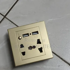 Compact Socket Hidden CCTV for Home Entrance and Room Monitoring