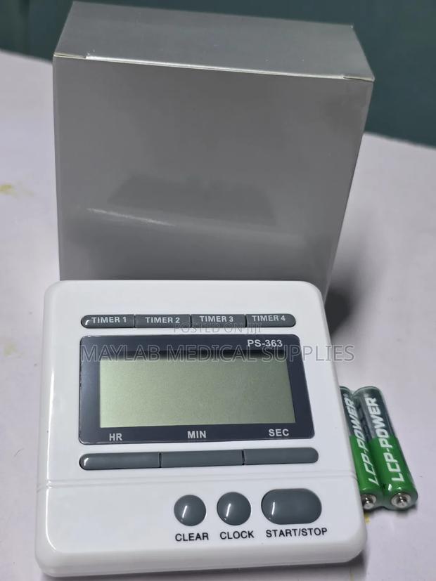 Lab Timer | Digital Laboratory Stopwatch Countdown Timer