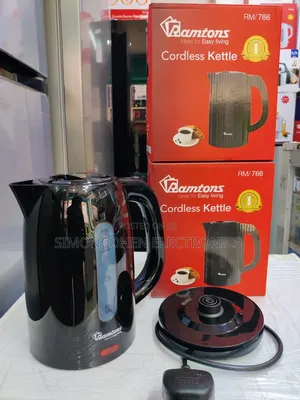 Ramtons Kettle Cordless Black 1.7l