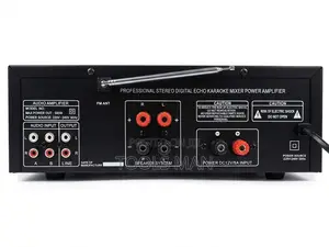 MOONTEK MT-339 Bluetooth Karaoke Amplifier USB FM SD 4 Microphones