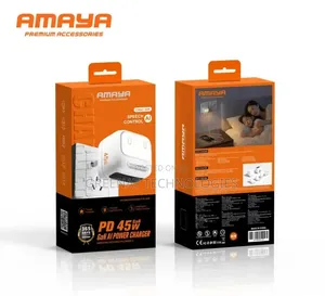 Amaya 45w Pd Gan Ai Power Charger Ch061 Ai Speech Control Us Uk Eu